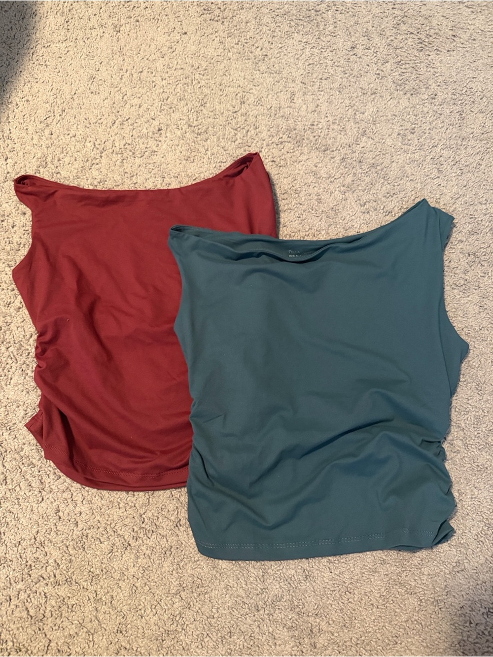Trendy Queen Teal Active Top - M